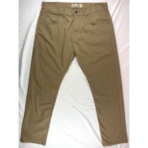 Patagonia Performance Twill Jeans Men's 38x32 Khaki Iron Clad Straight Leg Pants